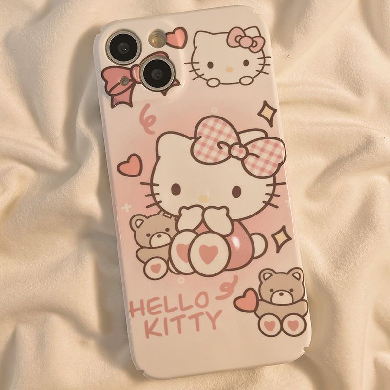 Ốp Điện Thoại Cứng Họa Tiết Hoạt Hình Dễ Thương Cho Iphone 7P 11 14xsmax12 xr8pro13 plus BZ7W