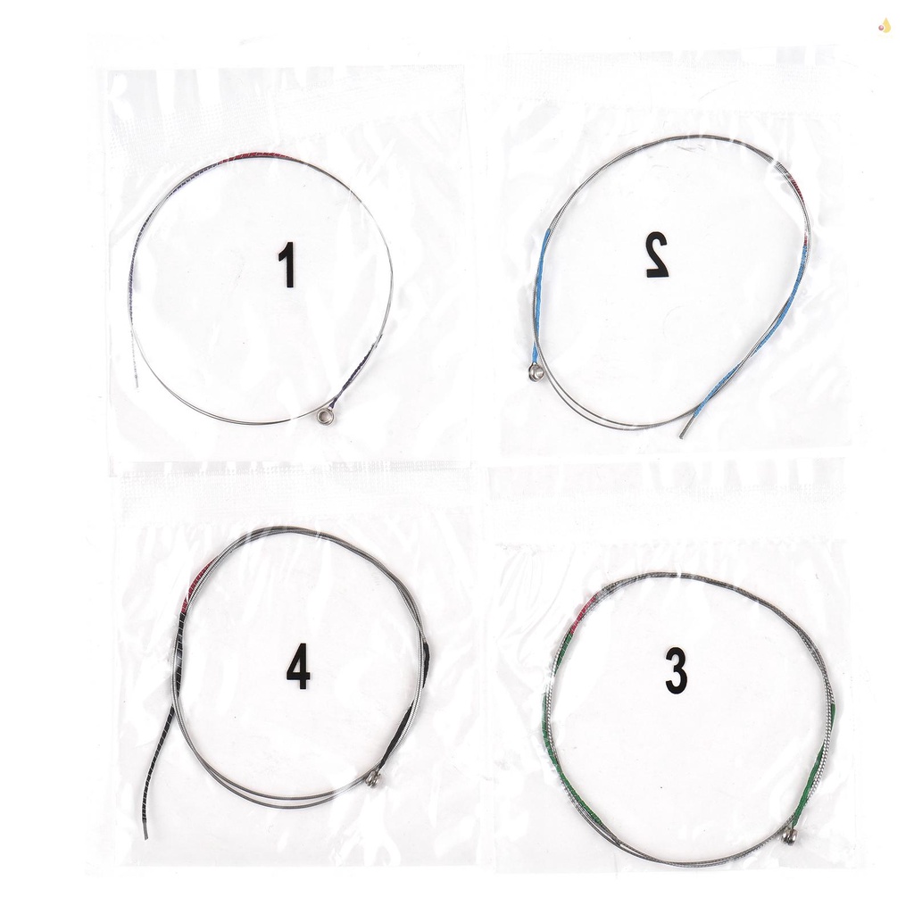 Bộ 4 Dây Đàn Violin 1 / 2 Bằng Hợp Kim Nhôm Thông Dụng