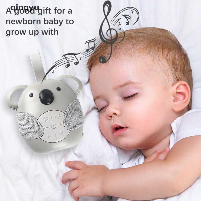 Qingyu Máy Tạo Tiếng Ồn Trắng Hoạt Hình Koala Phát Ra Âm Thanh Im Lặng Ngủ Và Thư Giãn Cho Bé Sơ Sinh PLI