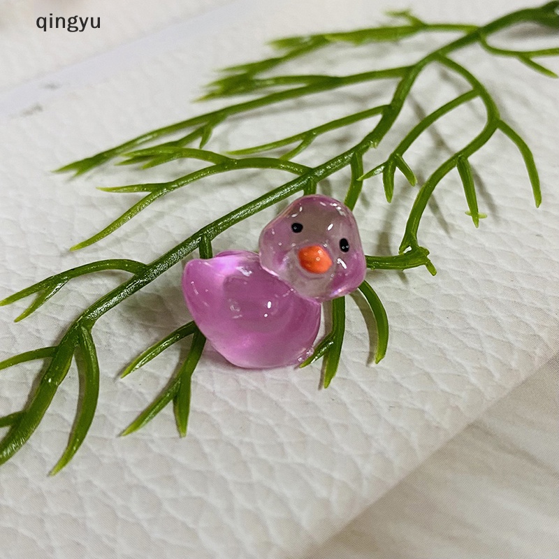 Bộ 5 Kẹp Tóc Vịt Bằng Resin Màu Dạ Quang DIY