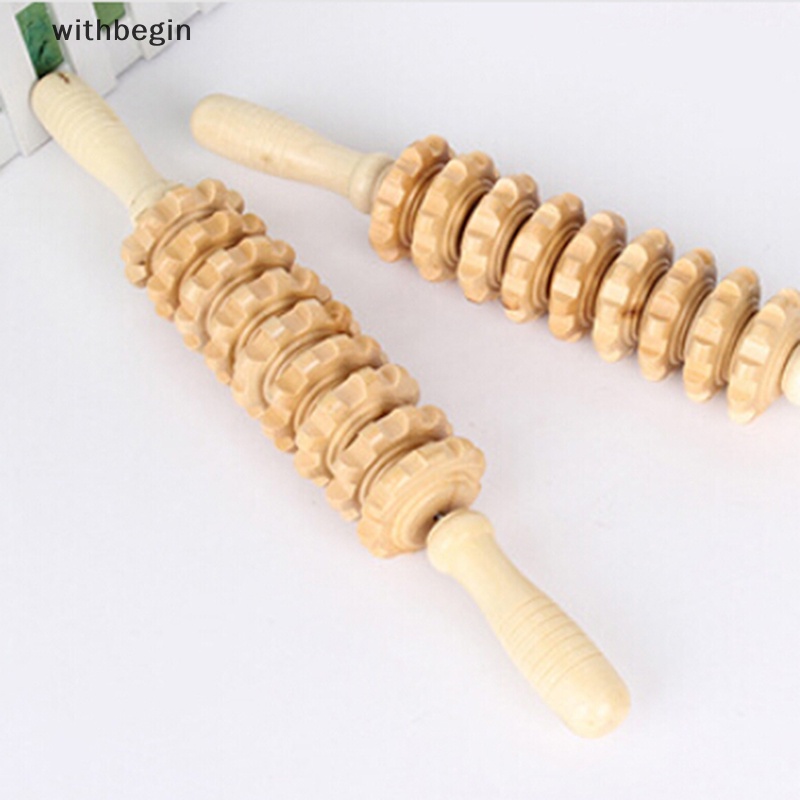 Thanh Lăn Bằng Gỗ Dùng Mát Xa Cơ Bắp Chuyên Dụng