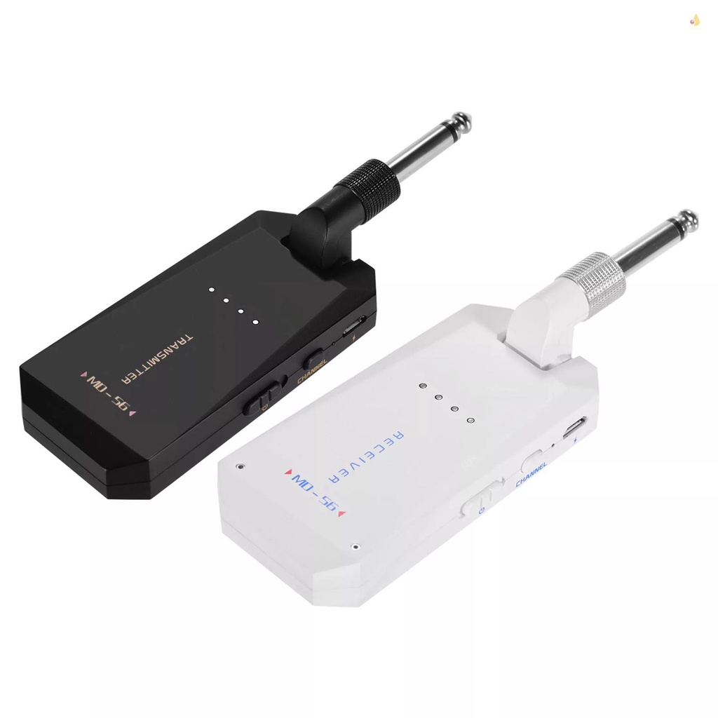 Hệ Thống Truyền Nhận Tín Hiệu Âm Thanh Không Dây MD-5G 5.8G Có Thể Sạc Lại ISM Cho Đàn Guitar Bass Điện