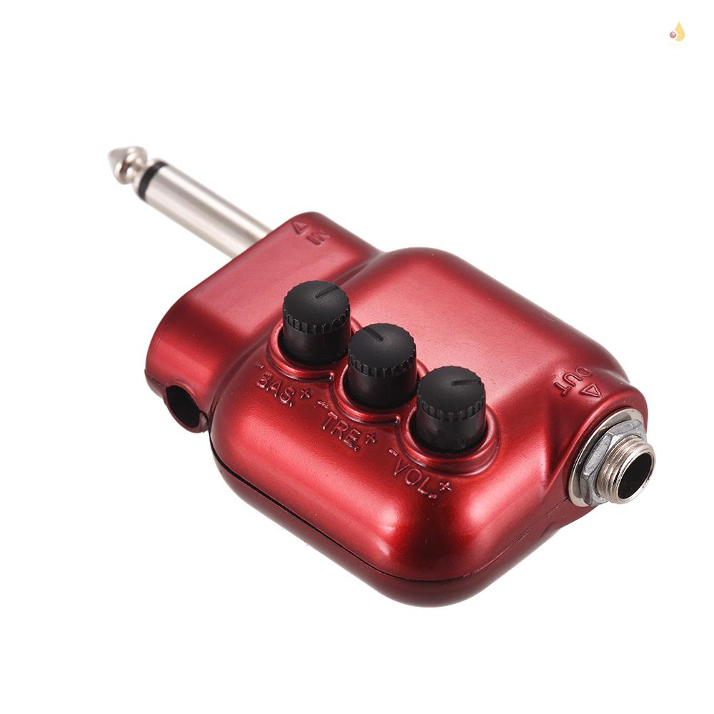 Phích Cắm 6.35mm Điều Chỉnh Âm Lượng Cho Đàn Guitar Bass