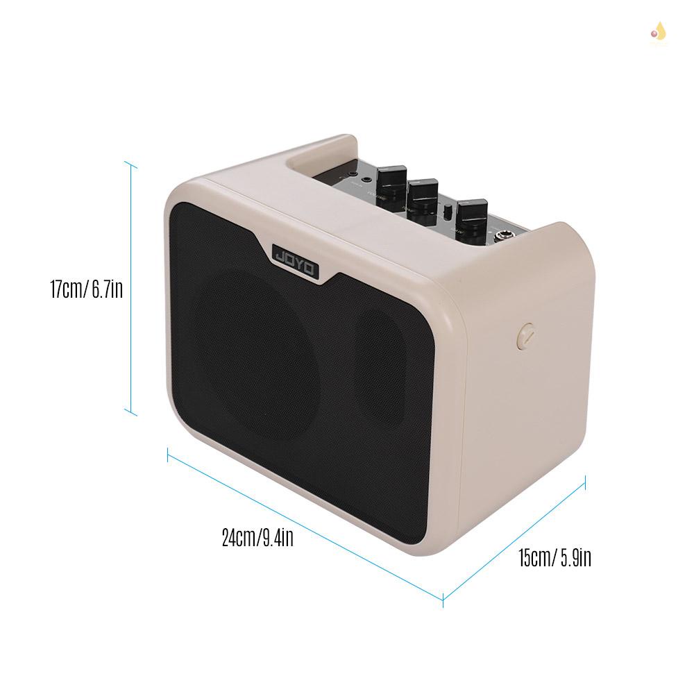Loa Bass Điện Tử Mini 10Watt Hai Kênh Có Bộ Chuyển Đổi Nguồn JOYO MA-10B