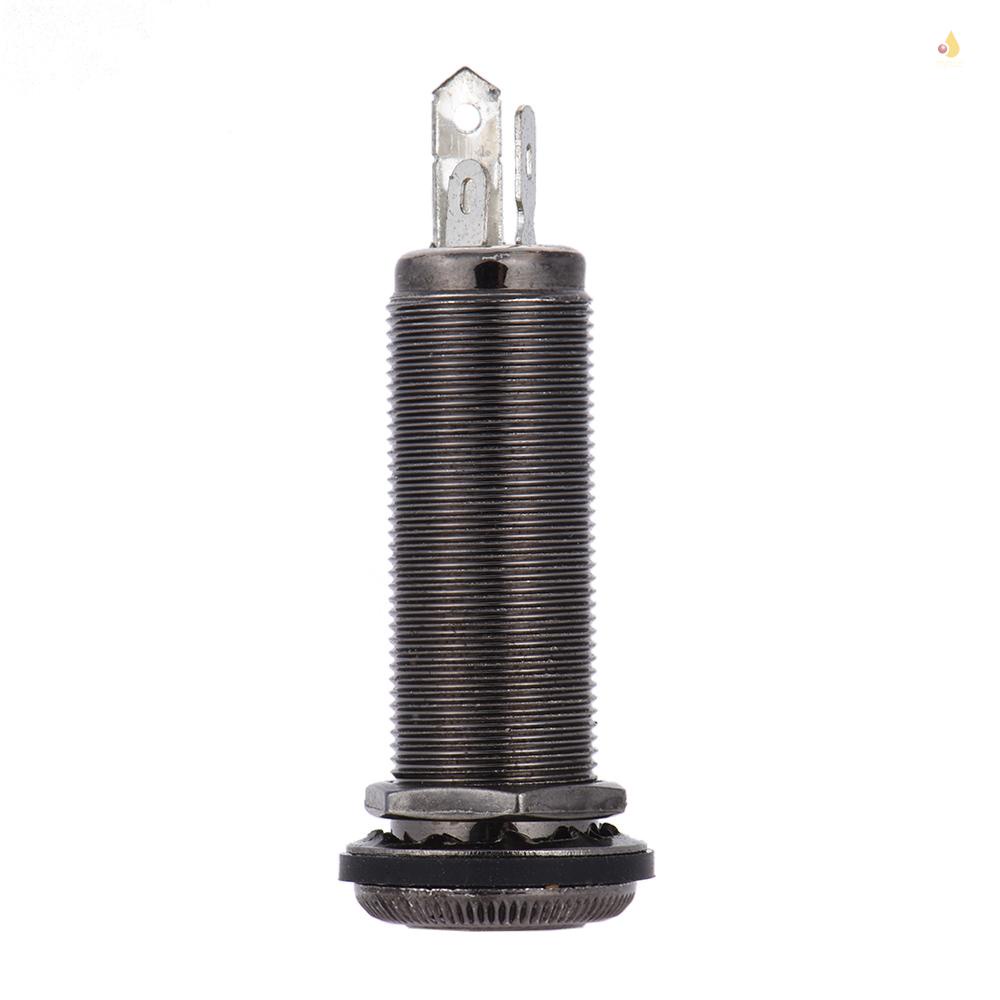 Jack Cắm Cuối Bằng Đồng 6.35mm 1 / 4 Inch Cho Đàn Guitar Acoustic