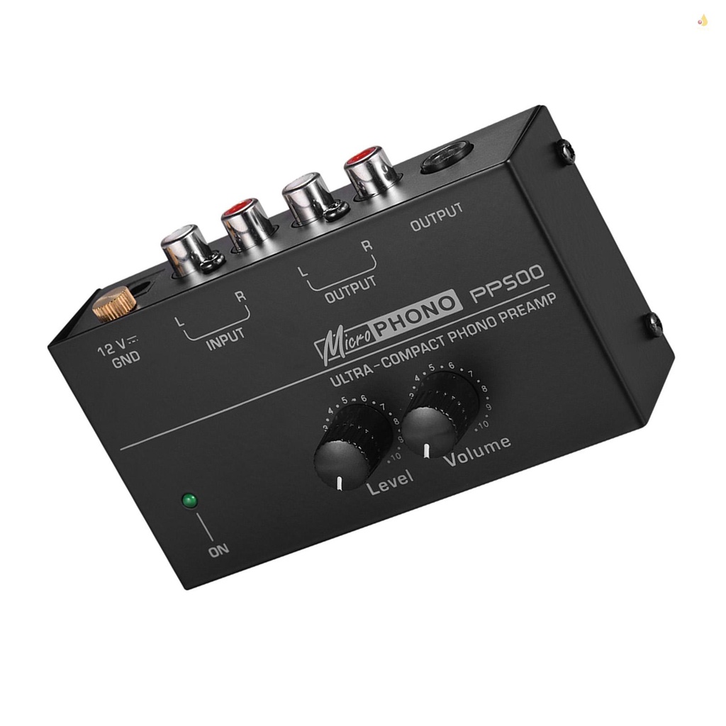 Bộ Dụng Cụ Hiệu Phono Preamp Prea Với Mức Độ Âm Lượng Và Điều Khiển Âm Lượng Đầu Vào &amp; Đầu Ra 1 / 44