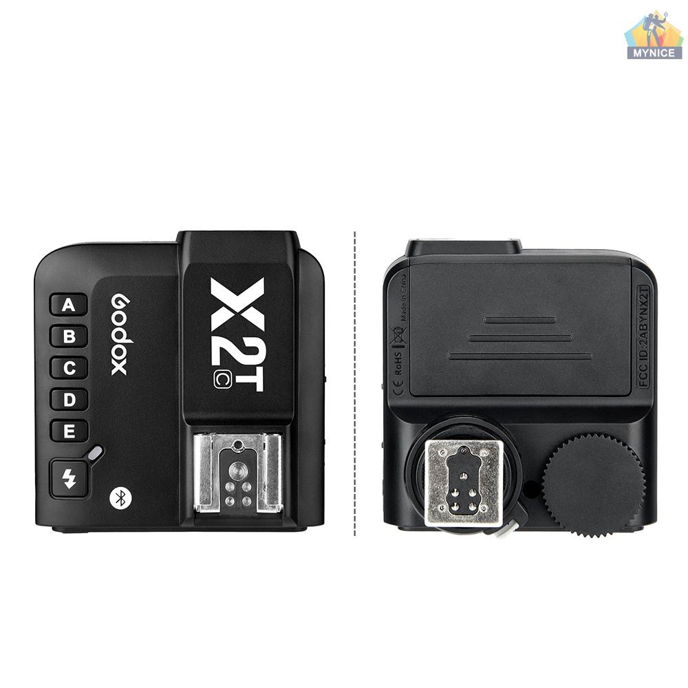 Bộ Kích Hoạt Đèn Flash Không Dây 1 / 8000s HSS 2.4G Cho Máy Ảnh Godox V1 TT685C TT350C V860II-C TT600 AD200 AD200Pro