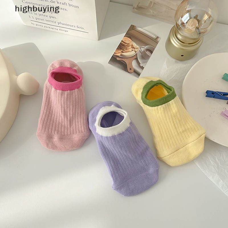 Hbvn Belle Vớ Thuyền Mỏng Thoáng Khí Đa Năng Màu Kẹo Dễ Thương Phù Hợp Với Mùa Hè Cho Nữ