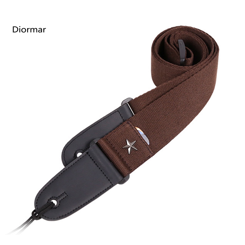 Dây Đeo Giả Da Cotton Có Thể Điều Chỉnh Dành Cho Đàn Guitar Điện
