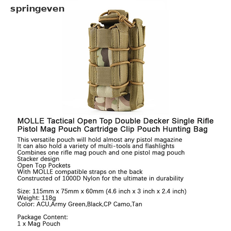 Túi Đựng Tạp Chí Bằng Nilon Hai Lớp 1000D AK AR M4 AR15 Rifle Mag