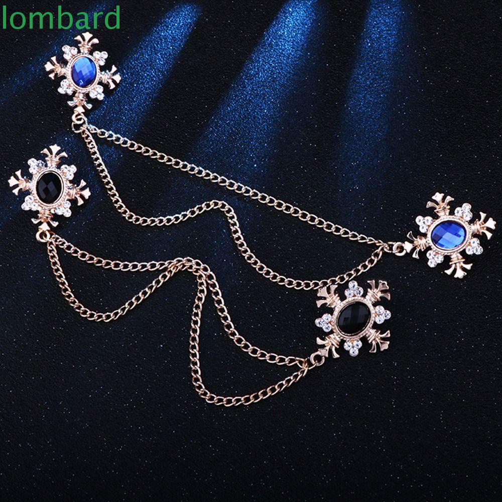 Trâm Cài Áo Dạng Chuỗi Tua Rua Phong Cách Cổ Điển Thời Trang Cho Nam Và Nữ