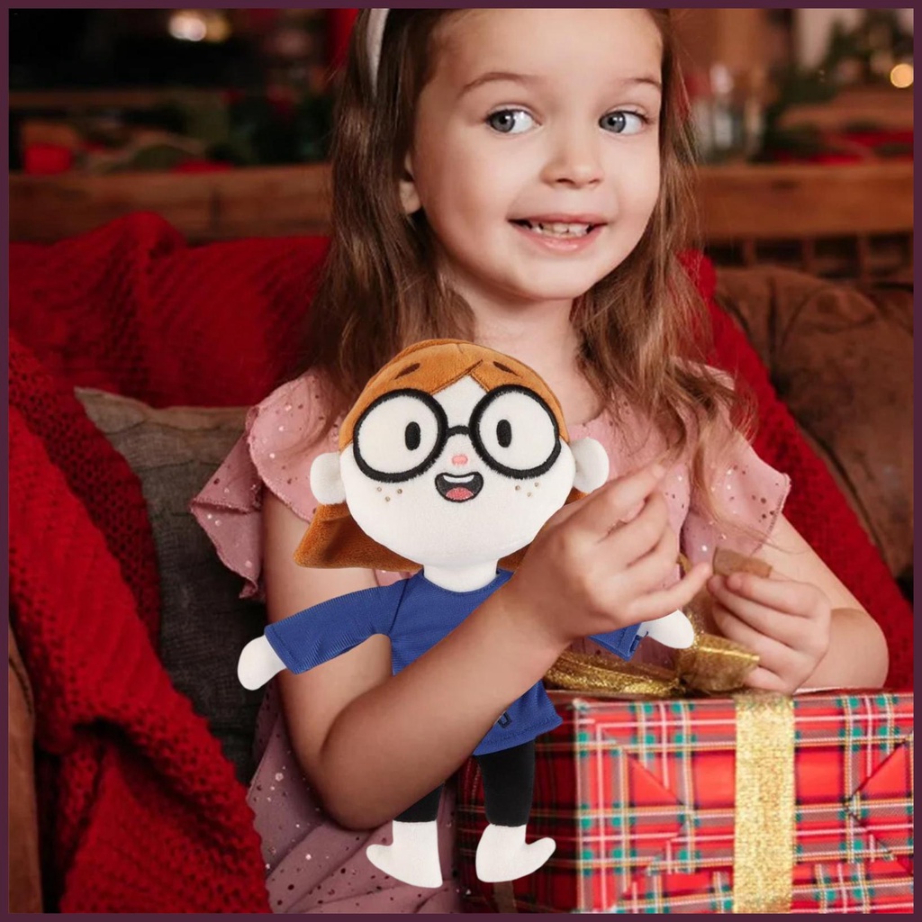 Thú Nhồi Bông Hình Gấu Hoạt Hình Mềm Mại Dễ Thương Chất Lượng Cao