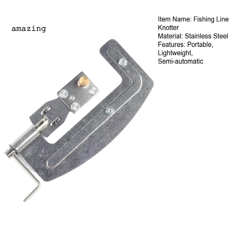 Dụng Cụ Thắt Nút Dây Câu Cá Bán Tự Động Bằng Thép Không Gỉ