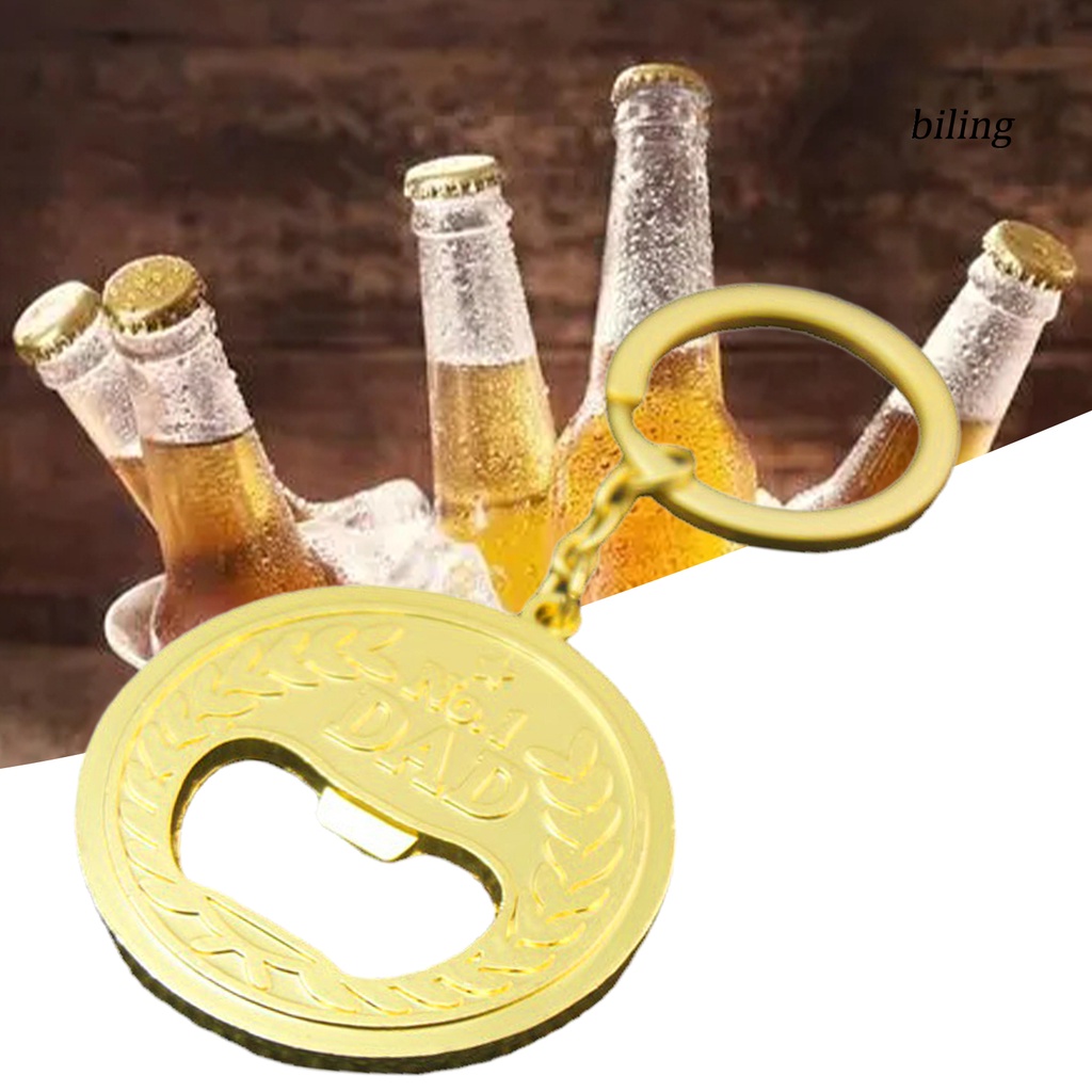 [BFQ] Dụng Cụ Mở Nắp Chai Bằng Hợp Kim Hình Huy Chương Hiệu Quả Cao Thông Dụng Cho Gia Đình