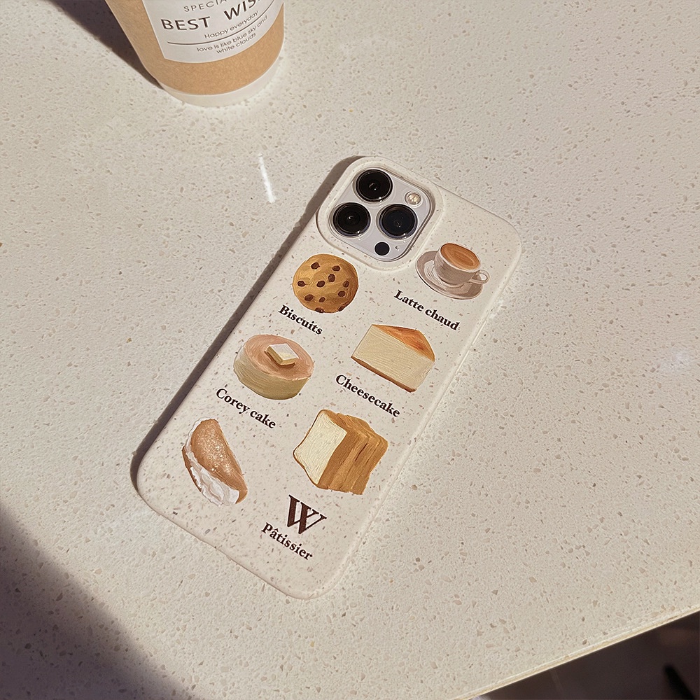 Ốp Điện Thoại Rơm Lúa Mì Phong Cách Retro Cho iphone14 13 / 14pro max 12 11 / X / 8