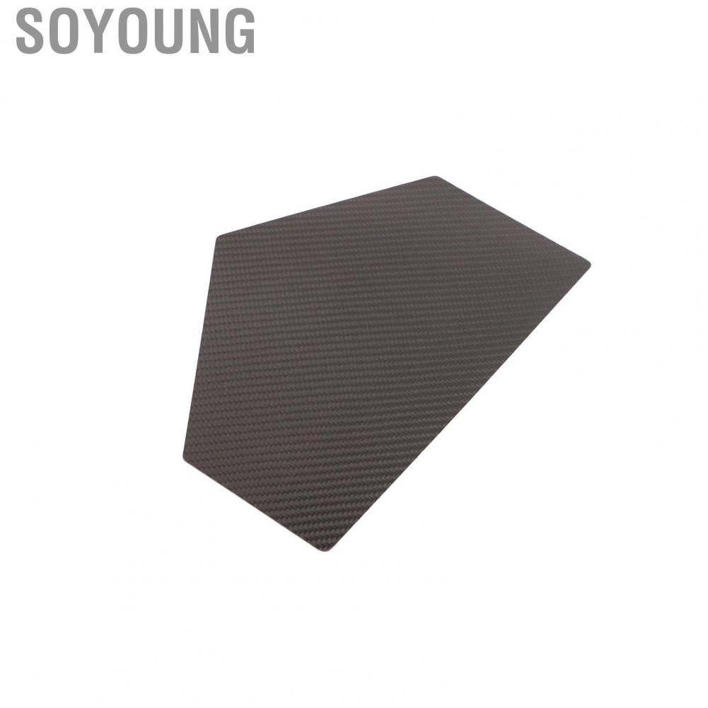 Soyoung Interior Dashboard Storage Cover Trim  Box Mat Distinctive Design Charming Appearance Carbon Fiber for ATV