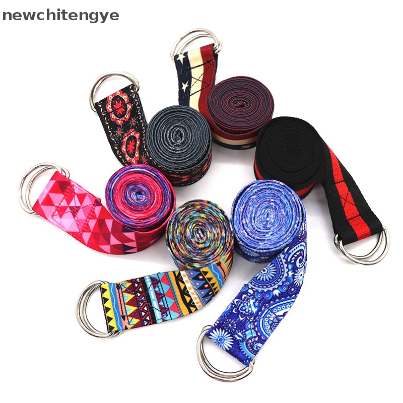 Dây Đai Co Giãn Nhiều Màu Có Thể Điều Chỉnh Hỗ Trợ Luyện Tập Yoga / Thể Hình