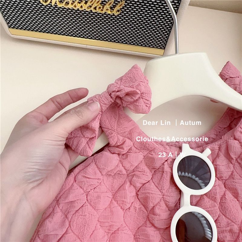 Hàng Có Sẵn Đầm Pettiskirt Phong Cách Phương Tây Dễ Thương Thời Trang Mùa Hè Cho Bé Gái