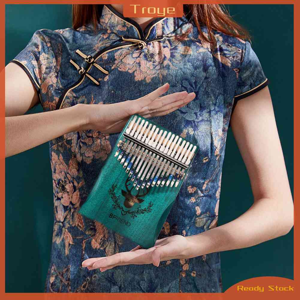 ❀ Troye troye ❀ Bộ 2 Miếng Dán Phím Đàn Kalimba 17 Phím