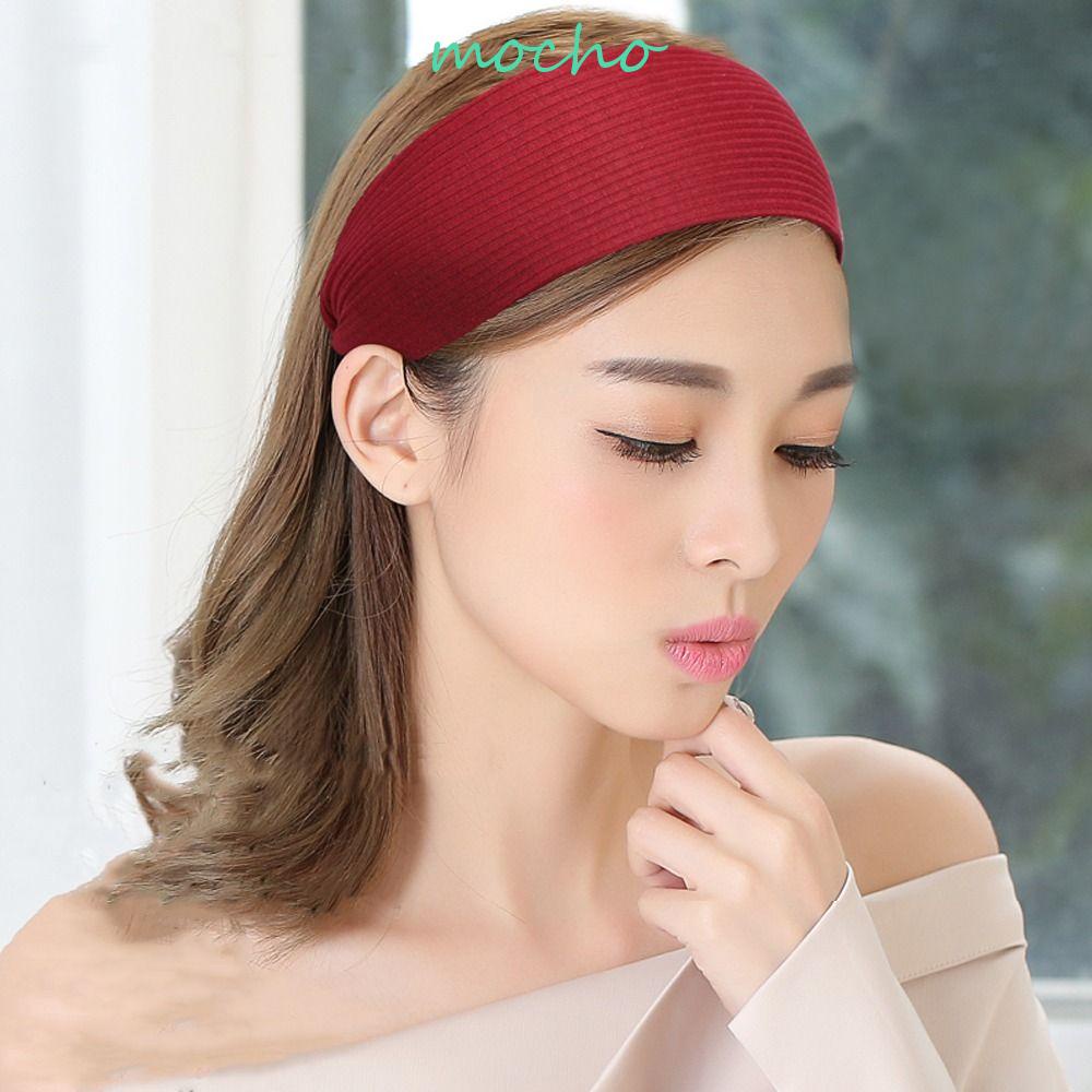 Băng Đô Cài Tóc Dệt Kim Chống Trượt Đơn Giản Thời Trang Cho Nữ