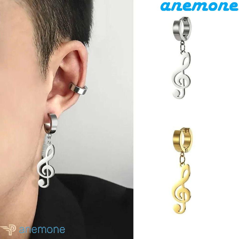 Khuyên Tai Thả Bằng Thép Không Gỉ Phong Cách Cổ Điển Cho Nữ