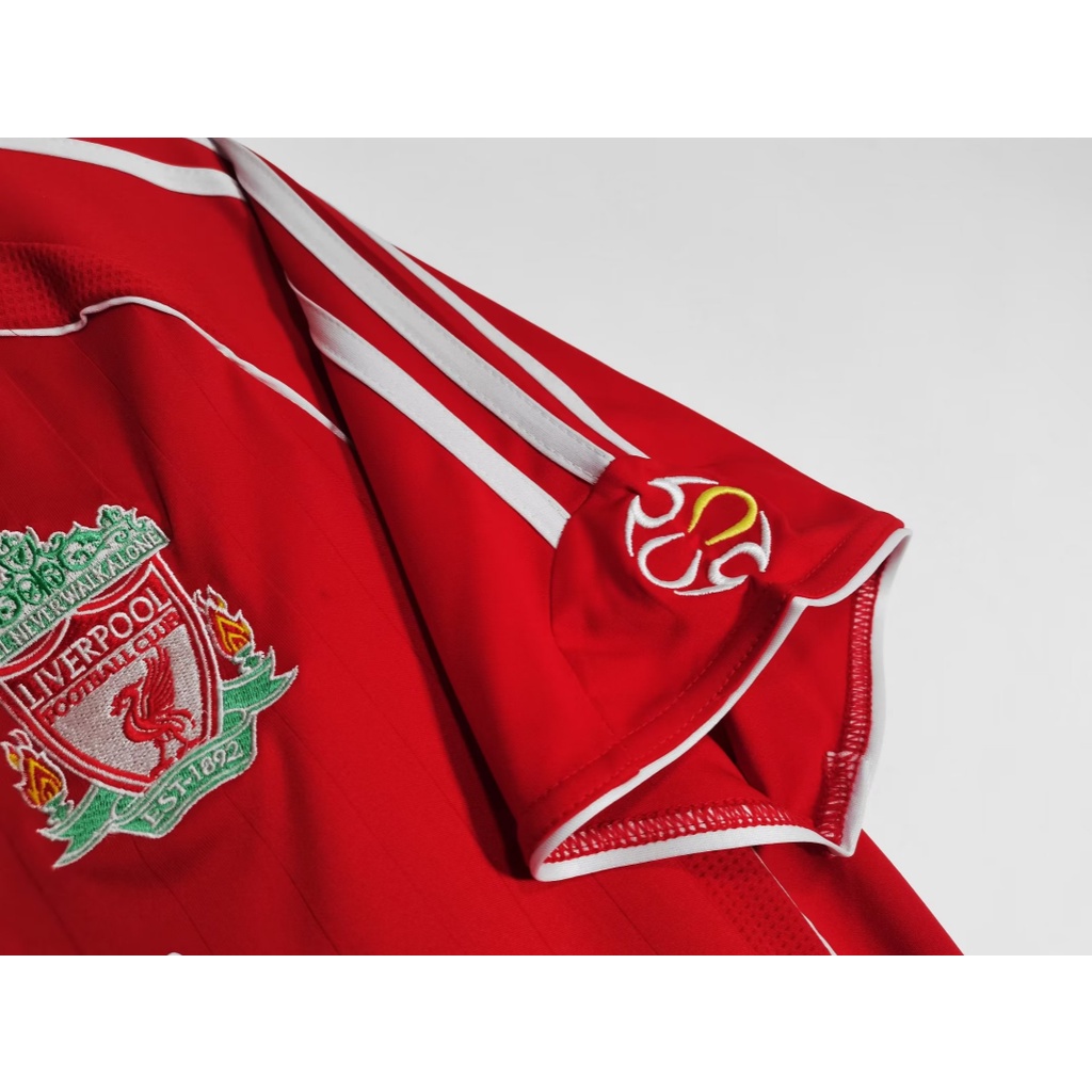 Áo Thun Thể Thao Ngắn Tay Mau Khô Phong Cách Retro Liverpool 2006 / 07