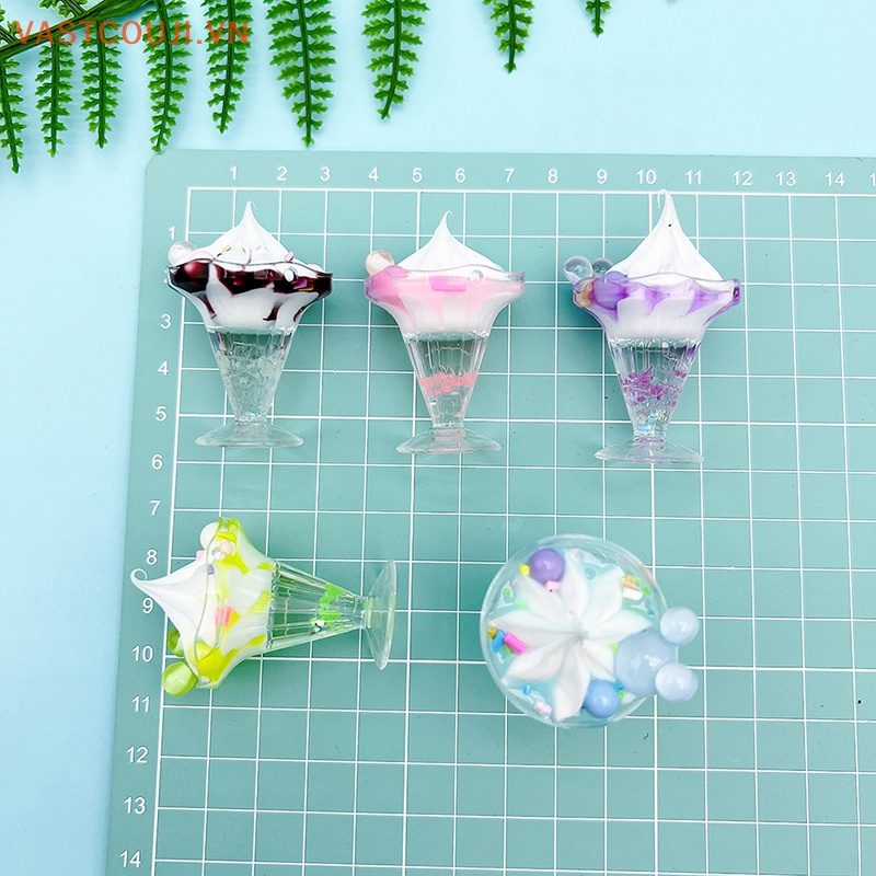 1 Que Kem Dạ Quang Mini Bằng Nhựa Resin Dễ Thương Dùng Trang Trí DIY