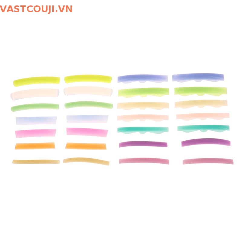 Bộ Dụng Cụ Đệm Nâng Lông Mi Bằng Silicon Tiện Dụng