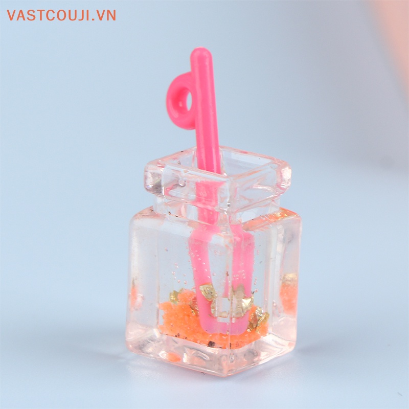 2 / 10 Ống Hút Mini Bằng Nhựa Phát Quang Dùng Làm Trang Sức DIY