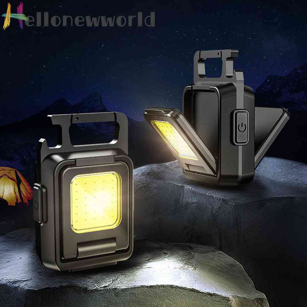 Móc Khóa Đèn LED Mini 7 Chế Độ 1000LM Tiện Dụng