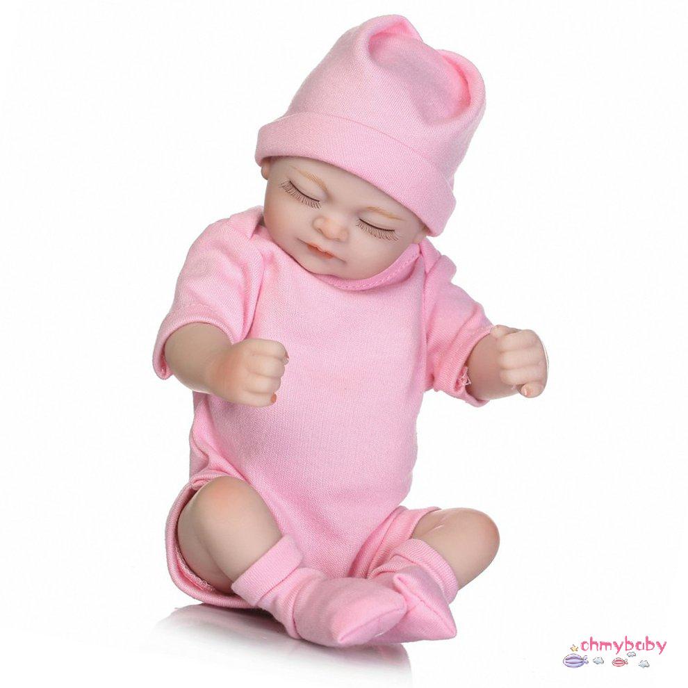 [Trong kho] Búp bê trẻ sơ sinh dành cho em và cháu gái Món quà nhật ngày lễ sống động như thật có thể giặt được tái [P/10]