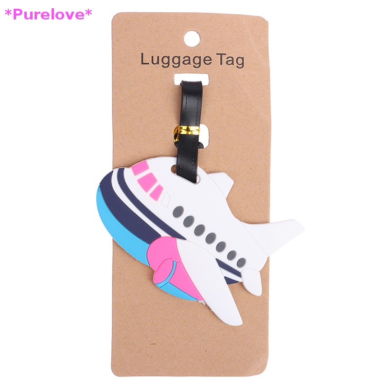 Nhãn Tên Hành Lý Du Lịch Họa Tiết Hoạt Hình Xinh Xắn Mới