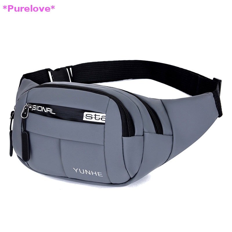 Túi Đeo Hông / Thắt Lưng Bằng Vải Oxford Chống Thấm Nước Tiện Dụng Khi Chạy Bộ Mới