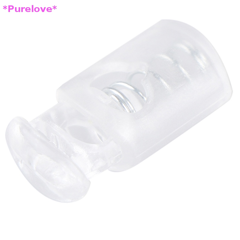 Set 10 Khóa Dây Giày DIY Bằng Nhựa Tiện Dụng Mới