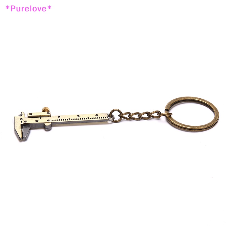 Thước Cặp Mini 0-4cm Có Móc Khóa Tiện Lợi Mới