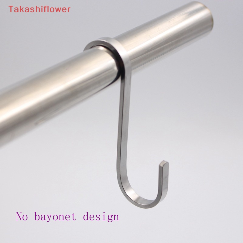 Set 2 Móc Treo Đồ Hình Chữ S Đa Năng Tiện Dụng Cho Phòng Tắm / Nhà Bếp