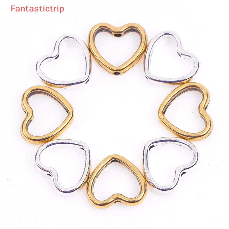 Set 10 Hạt Xỏ Lỗ 6mm Dùng Để Làm Trang Sức Thủ Công Phong Cách Vintage Mới