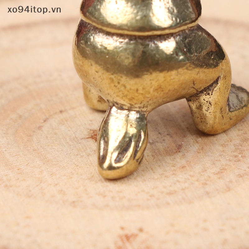 Móc Khóa Hình Thỏ Bằng Đồng Thau Dễ Thương