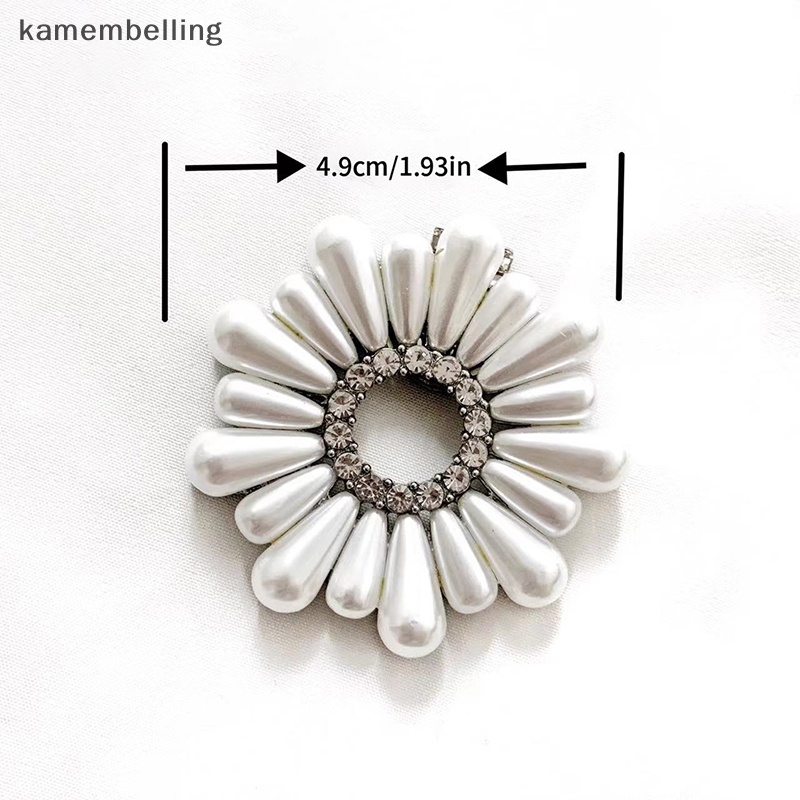 1 Kẹp Đính Ngọc Trai Trang Trí Giày Cao Gót Cho Cô Dâu