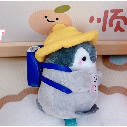 Móc Khóa Hình Chim Cánh Cụt Nhồi Bông Dễ Thương