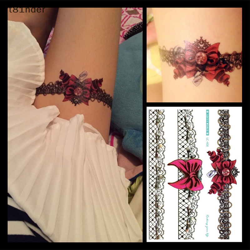 1 Tờ Hình Xăm Dán Tạm Thời Chống Nước Cho Cơ Thể Và Chân