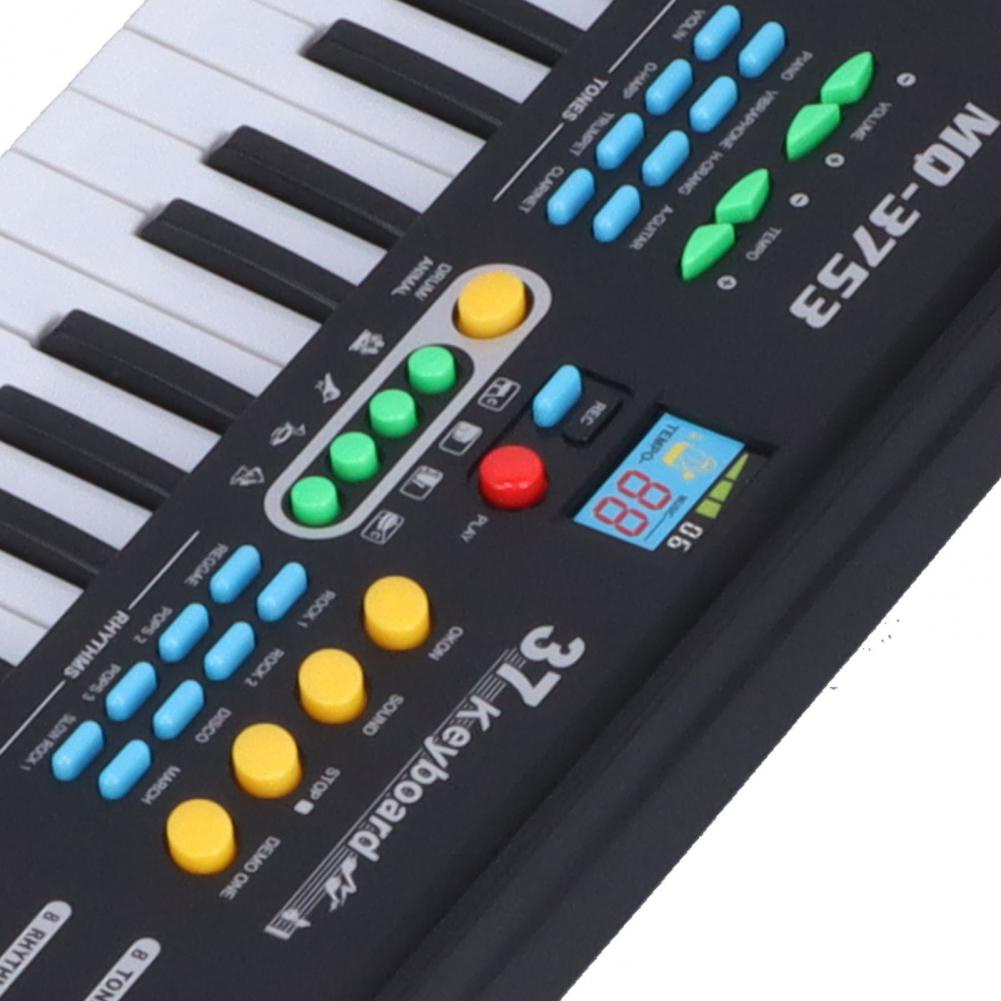 Đàn Piano Điện Tử Trẻ Em Mini 37 Phím Bàn Đa Năng Di Động Cho Bé Học Tập AKOASM