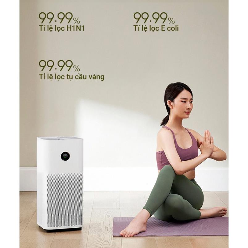 Máy lọc không khí Xiaomi Mi Air Purifier 4 AC-M16-SC BHR5096GL tạo Ion, diện tích 28-48m², 400m³/h - Minh Tín Shop