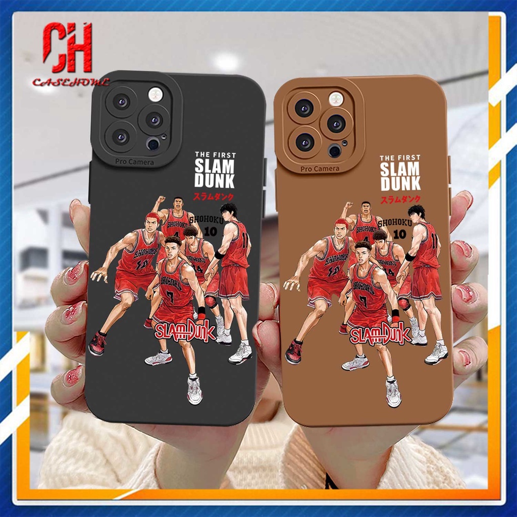 Ốp Điện Thoại Mềm In Hình SLAM DUNK Cho For IPhone 12 11 13 PRO MAX 6 7 6S 8 Plus X XR XS MAX Se 2020 6SPlus 7Plus 6Plus 8Plus XSMAX