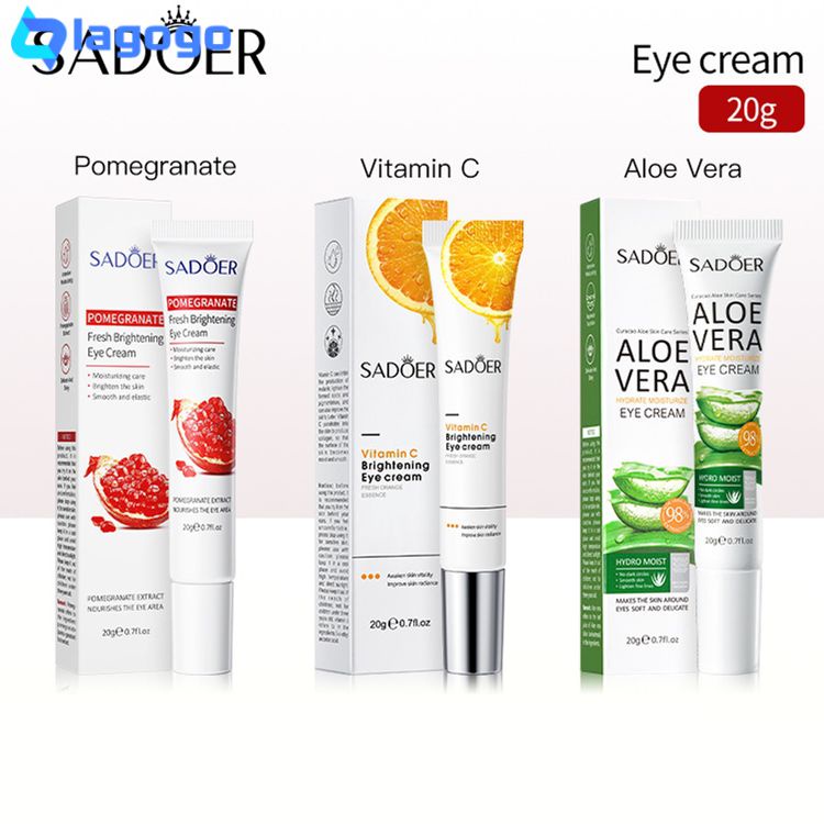 Sadoer 20g Vitamin C Làm Sáng Mắt Kem Dưỡng ẩm, Giữ ẩm, Làm Sáng Và Trẻ Hóa Chăm Sóc Mắt Lago