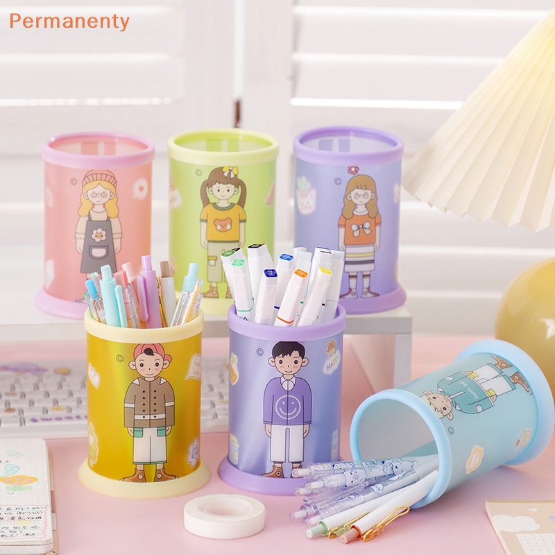 Ống Đựng Bút Họa Tiết Hoạt Hình Dễ Thương Dùng Làm Quà Tặng Cho Bé / Văn Phòng