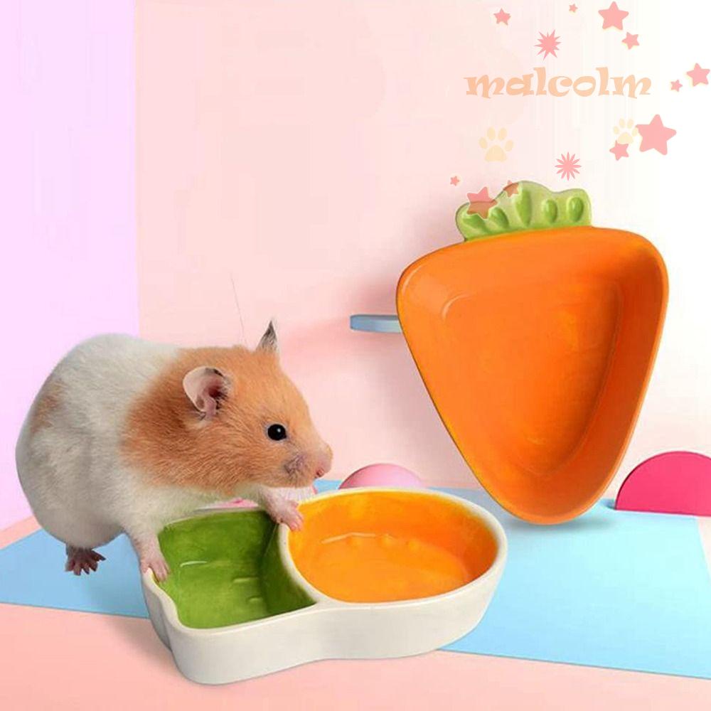 Bộ Dụng Cụ Cho Chuột Hamster Ăn Uống Bằng Sứ Đa Năng