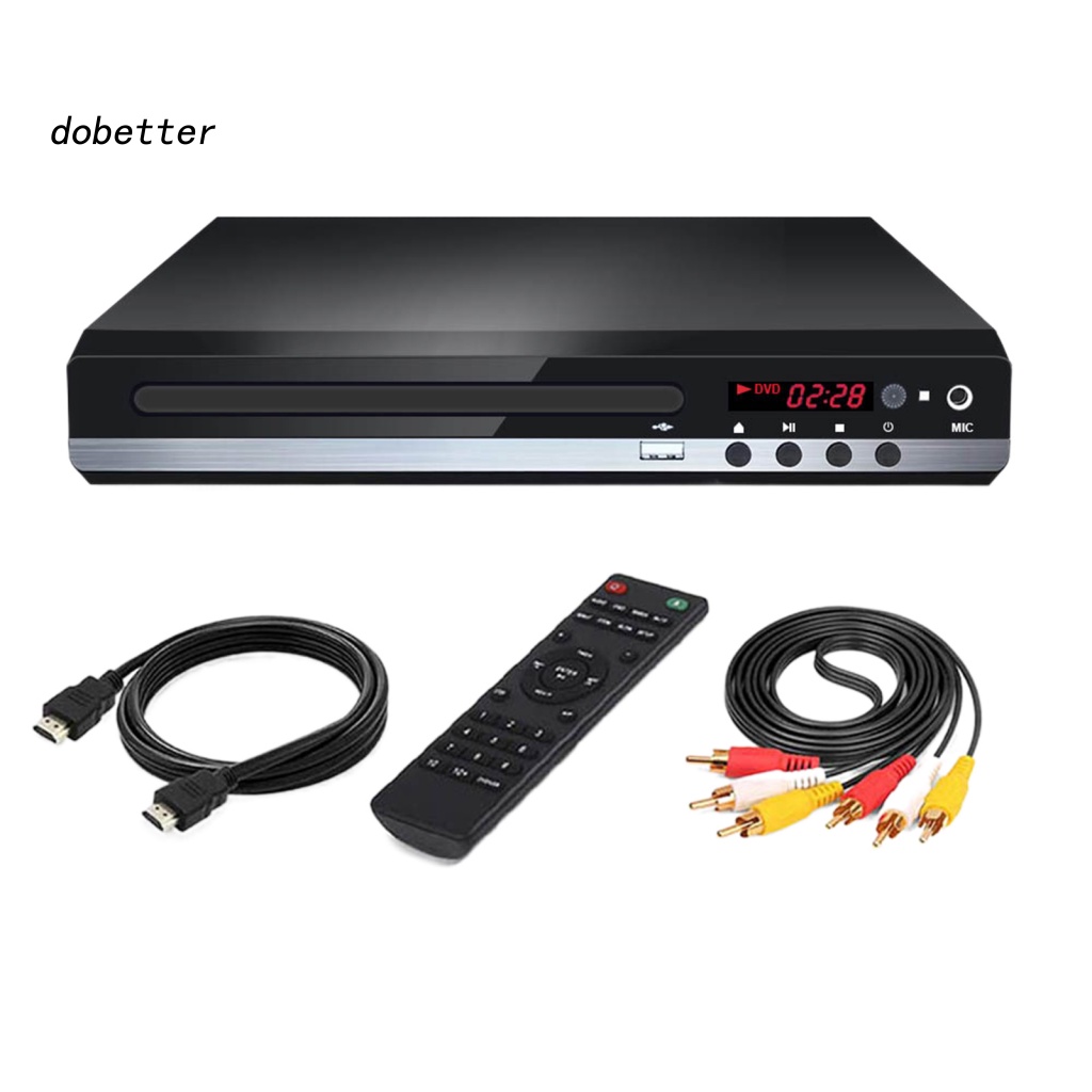 Đầu Đĩa DVD Player HD Hiệu Ứng Âm Thanh Nổi Phích Cắm AV VCD CD 2.1