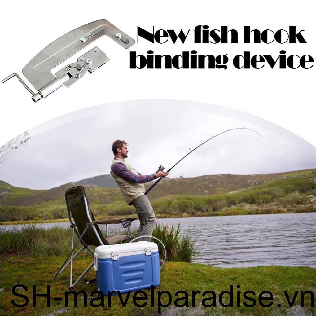 Máy Buộc Dây Câu Cá Bằng Thép Không Gỉ Đa Năng Cho Người Mới Bắt Đầu