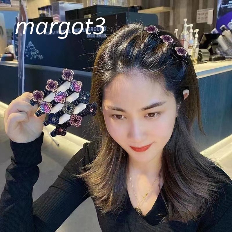 1 Kẹp Tóc Đính Đá Lấp Lánh Thời Trang Cho Nữ